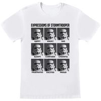 disney camiseta expressions of stormtrooper para hombre