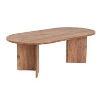 mesa de centro ovalada l119 cm - efecto