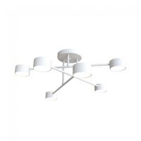 plafon de techo tanfa blanco 6 luces