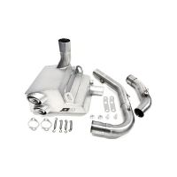 sistema de escape ducati monster 1100 evo inox qd escape ex-box