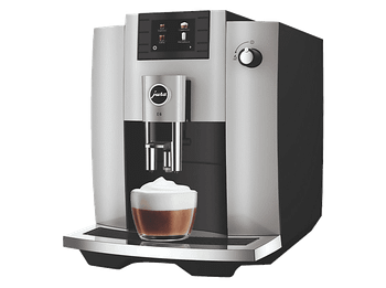 Cafetera superautomática - Jura 15440 E6 Platinum, 15 bar, 1.450 W, 2 tazas, WiFi, Plata