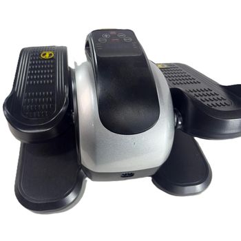 Stepper Entrenador Elíptico Automático con Mando a Distancia y Panel LCD – Ejercicios Activos y Pasivos, Portátil y Silencioso