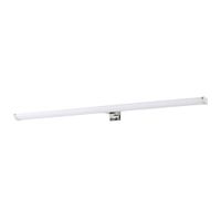 aplique bano pvc cromo led 11w 4000k