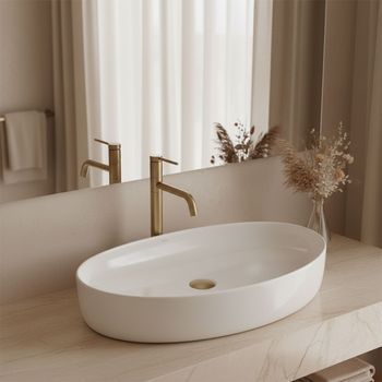Lavabo Sobre Encimera Rea Joana 65 White