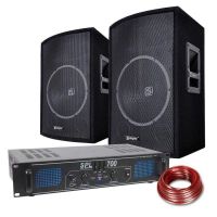 altavoces skytec pa con amplificador 700w y conectividad versatil