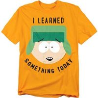 south park camiseta i learned something today para hombre
