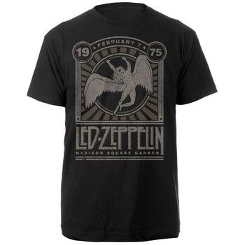 Led Zeppelin Camiseta Madison Square Garden 1975 para hombre