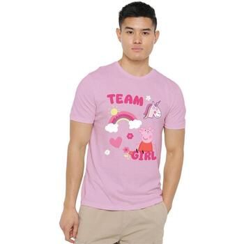 Dessins Animés Camiseta manga larga Team Girl para hombre