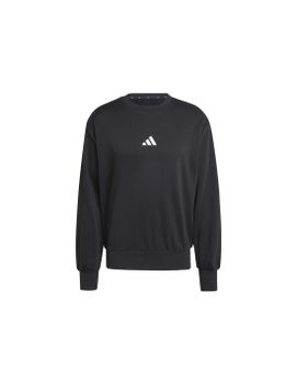 Sudadera adidas Feelcozy Swt Hombre Negro/Blanco