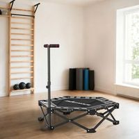 trampolin de fitness sportnow metal pp 104x104x114 cm negro