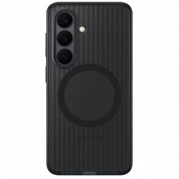 Funda para móvil Samsung Rugerizada Magnética Antigolpes Multicapa Negra para Galaxy S26