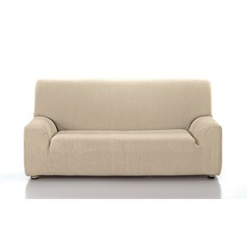Funda De Sofá Elástica Trío (3 Plazas + Dos De 1 Plaza) Natural - Jara Casa Textil
