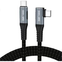 cable thunderbolt 4 beline usb-c angulo 1m 40 gbps 240w