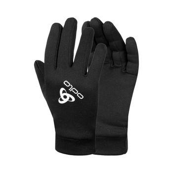 Odlo Stretchfleece Liner Eco Gloves Guantes De Correr-Negro