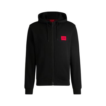 Hugo Red Sudadera negra de algodón 50447972-001