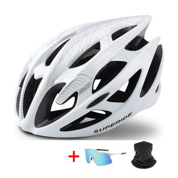 SUPERIDE-casco ultraligero para ciclismo, casco para bicicleta de montaña y carretera, molde, para hombre y mujer