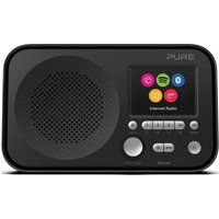 pure elan ir5 portable dabfm smart bluetooth radio - black black