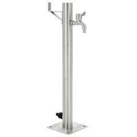 columna de agua de jardin acero inoxidable redonda 65 cm vidaxl