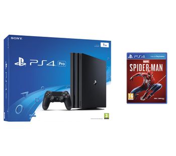 SONY PlayStation 4 Pro & Marvel's Spider-Man Bundle