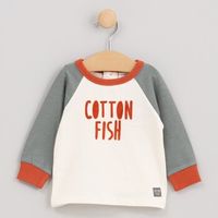 cotton fish camiseta manga larga 89143-child para nino