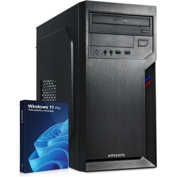 PC Sobremesa Hyper Byte Basic Office PC AMD Athlon Pro 300GE 8GB 240GB SSD Windows 11 Pro
