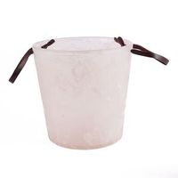 cubo hielo resina bazar bizar - rosa blanco