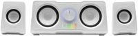 mars gaming ms22w altavoces compactos gaming 22 rgb flow subwoofer  4 altavoces activos sonido dsp 35w blanco