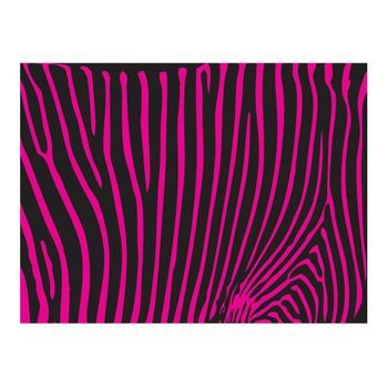 Papel Pintado 3d - Zebra Pattern (violeta) (400x309 Cm)
