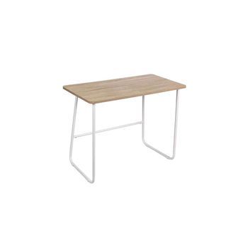 Mesa Oficina Patas Metálicas Diseño Moderno Y Funcional