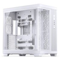 caja mid tower jonsbo tk-4 white vidrio templado acuario atx gamer