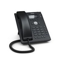 snom d120 telefono ip negro terminal con conexion por cable 2 lineas