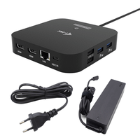 i-tec usb-c dual hdmi docking station with power delivery 100w i-tec universal charger 100w