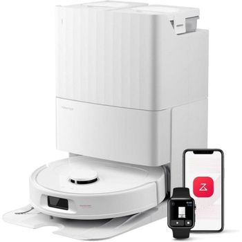 Robot Aspirador Roborock QV 35S succión 10 000 Pa, mopa giratoria elevada, base multifunción