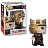 funko pop juego de tronos la casa del dragon viserys targaryen con mascara
