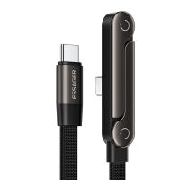 cable mensaje es-x78 5a 100w de tipo c a tipo ccarga rapidatransmision de datoslinea de nucleo de cobre engrosada1m