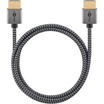 Cable HDMI Goobay 75754 3 m 4K 60 Hz 18 Gbit/s Gris