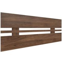 dhome cabecero nogal 80cm horizontal estilo ancho madera reciclada dm herrajes incluidos 80cm horizontal ancho nogal