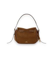 polo ralph lauren para mujer 428960569001 bolso satchel polo id mini de ante marron osfa marron casual piel