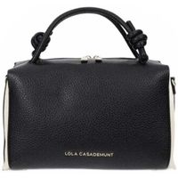 lola casademunt bolso two-tone leather-effect bowling para mujer