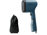 plancha de vapor vertical - rowenta pure pop dr2020d1 1300w salida vapor20 gmin 70ml calentamiento 15s elimina pelusas arrugas y purifica azul