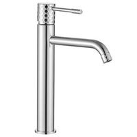 grifo de lavabo rea lungo diamond chrome high