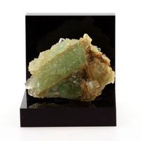 fluoritis blanca y verde  cuarzo de francia pratclaux - mineral de coleccion rara  1301 ct - certificado de autenticidad incluido  50 x 38 x 16