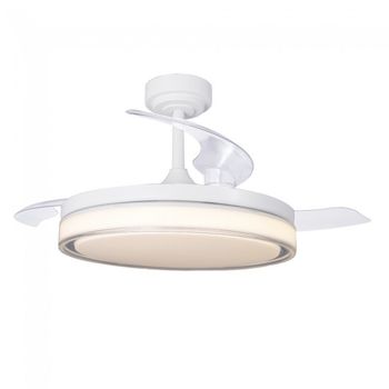 Ventilador led con aspas plegables aneto cct dim (72w)