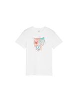 camiseta puma graphics year of blanco infantil