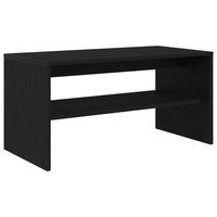 mueble de tv madera de ingenieria roble negro 80x40x40 cm vidaxl