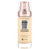 maybelline new york base de maquillaje dream radiant liquid para mujer