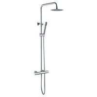 imex r line columna de ducha termostatico cromo