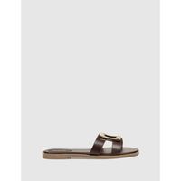 kamome trends sandalias sandalia chiara marron para mujer