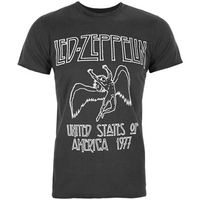 led zeppelin camiseta manga larga tsrts world premiere para mujer