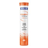 bioglan vitamin c and zinc effervescent tablets